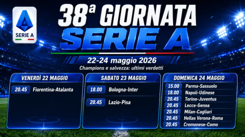 Serie A Climax: The Battle for Champions League Spots and Survival in the Final Matchday